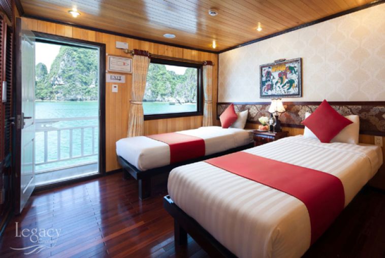 Legacy Legend Cruise Visit Asia Travel Ocean Twin Upper Deck